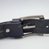[130cm][Tặng đục] Thắt lưng nam da bò hạt DHM-610 | Đầu khoá kim xám tro thời thượng | Bảo hành 12 tháng