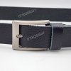[130cm][Tặng đục] Dây nịt da bò hạt DHM-622 | Mặt khoá kim xám tro vuông đơn giản | Bảo hành 12 tháng